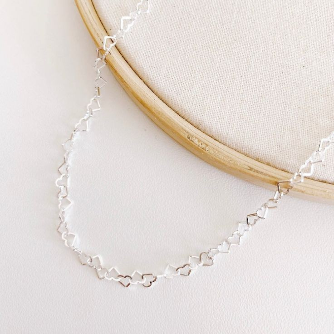 Pulsera de Plata Mexicana 925 de corazones pequeños Due Perle, pulso de plata, pulsera fina de plata 925, incluye CAJA DE REGALO, -15% de descuento en tu primera compra, envíos a todo México y entregas personales en Guadalajara, Jalisco